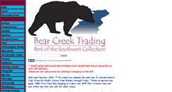 Desktop Screenshot of bear-creek-trading.com